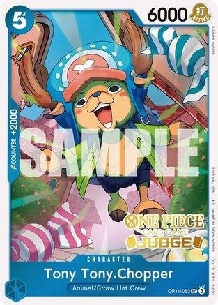 Tony Tony.Chopper (Judge Pack Vol. 7) - OP11-053 - Uncommon