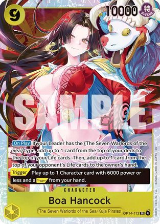 Boa Hancock - OP14-112 - Super Rare