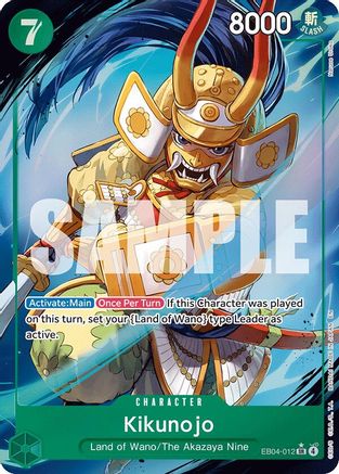 Kikunojo (Alternate Art) - EB04-012 - Super Rare (Pre-Order)