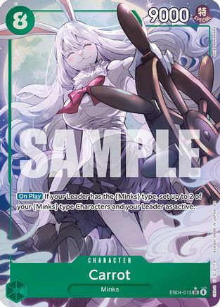 Carrot (Alternate Art) - EB04-013 - Super Rare