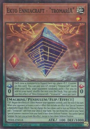 Ekto Enneacraft - "tromarIA" (Super Rare) - PHRE-EN018 - Phantom Revenge 1st Edition