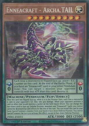 Enneacraft - Archa.TAIL (CR) - PHRE-EN023 -  Phantom Revenge 1st Edition