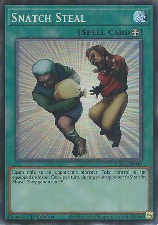 Snatch Steal (CR) - PHRE-EN049 - Phantom Revenge 1st Edition