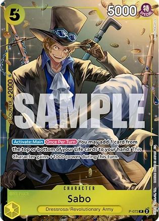 Sabo (Tin Pack Set Vol. 2) - P-073 - Promo