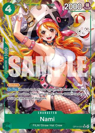 Nami (Alternate Art) - OP14-031 - Super Rare (Pre-Order)