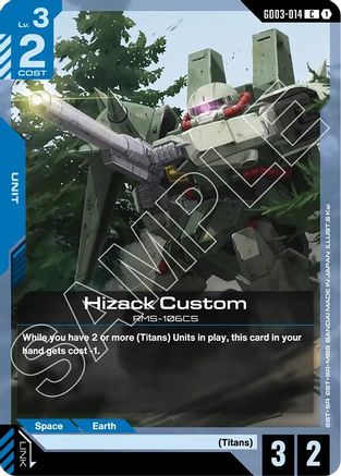 Hizack Custom - GD03-014 - C
