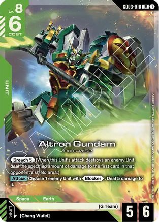 Altron Gundam - GD03-018 - LR