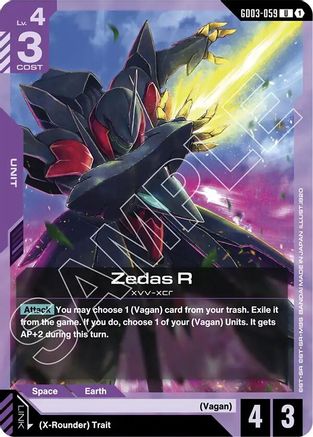 Zedas R - GD03-059 - UC