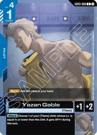 Yazan Gable - GD03-086 - C