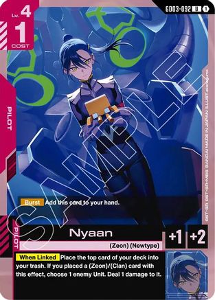 Nyaan - GD03-092 - UC