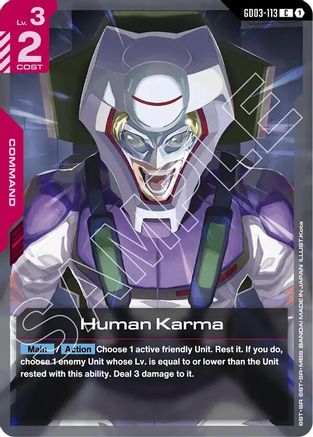 Human Karma - GD03-113 - C