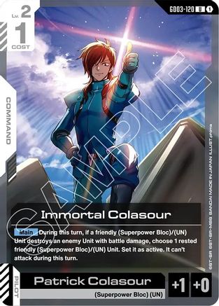 Immortal Colasour - GD03-120 - UC