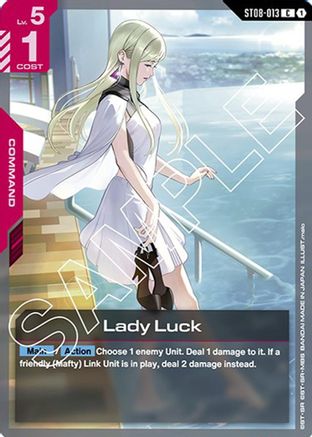 Lady Luck - ST08-013 - Starter Deck 08: Flash of Radiance