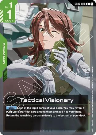 Tactical Visionary - ST07-014 - Starter Deck 07: Celestial Drive