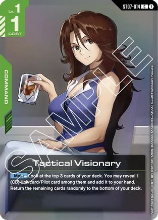Tactical Visionary (Store Tournament Participant Pack 03) - ST07-014 - C