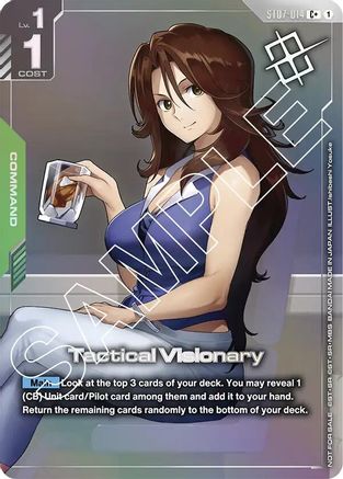Tactical Visionary (Store Tournament Winner Pack 03) - ST07-014 - C+