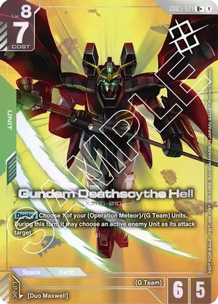 Gundam Deathscythe Hell (Store Tournament Winner Pack 03) - GD03-021 - R+