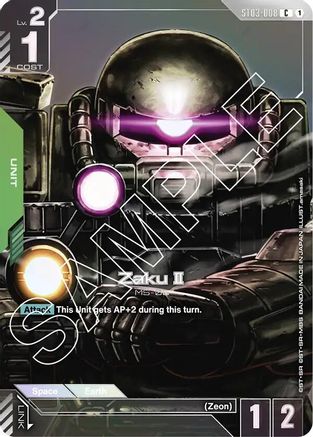 Zaku II (Premium Card Collection) - ST03-008 - C