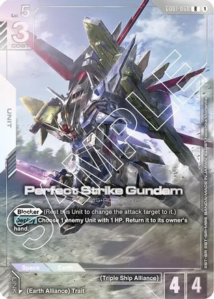Perfect Strike Gundam (Premium Card Collection) - GD01-068 - R