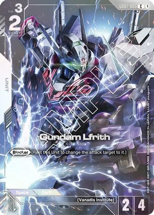 Gundam Lfrith (Premium Card Collection) - GD01-086 - C