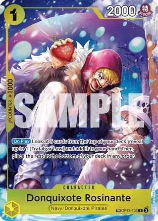 Donquixote Rosinante - OP12-108 - OP12-108 - Treasure Rare