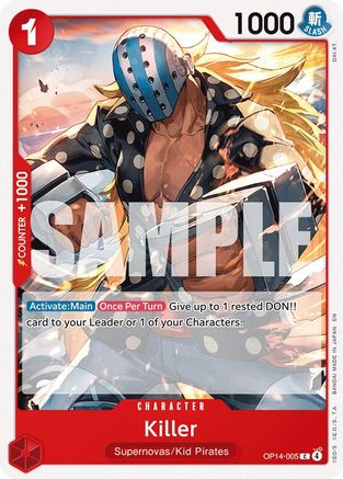 Killer - OP14-005 - Common