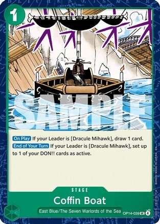 Coffin Boat - OP14-039 - Uncommon