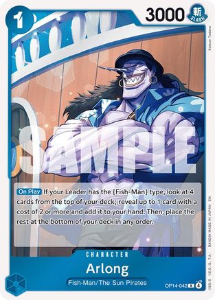 Arlong - OP14-042 - Rare