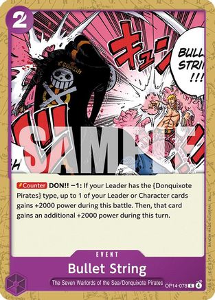 Bullet String - OP14-078 - Common