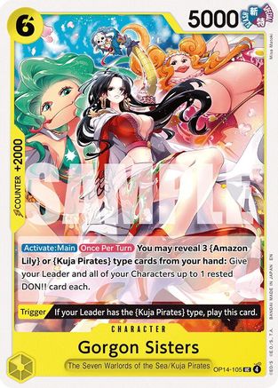 Gorgon Sisters - OP14-105 - Uncommon