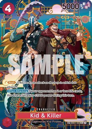 Kid & Killer - EB01-003 (SP) - EB01-003 - Rare