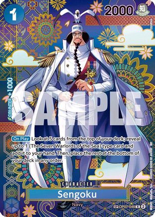 Sengoku - OP07-046 (SP) - OP07-046 - Rare