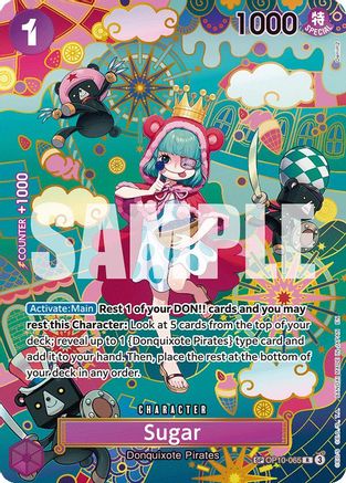 Sugar - OP10-065 (SP) - OP10-065 - Rare