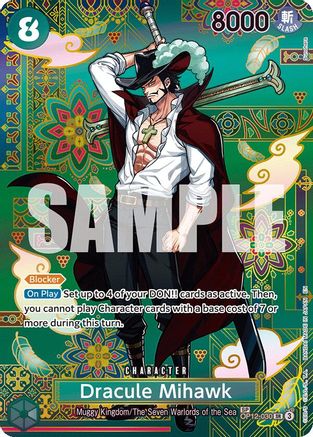 Dracule Mihawk - OP12-030 (SP) - OP12-030 - Super Rare