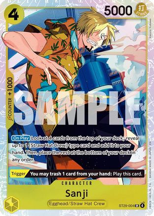 Sanji - ST29-004 - Super Rare
