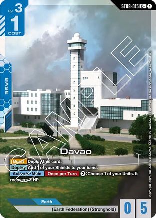 Davao (C+) - ST08-015 - Starter Deck 08: Flash of Radiance