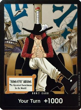 DON!! Card (Dracule Mihawk) - - DON!!