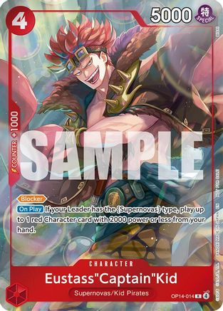 Eustass"Captain"Kid - OP14-014 (Dash Pack) - OP14-014 - Rare