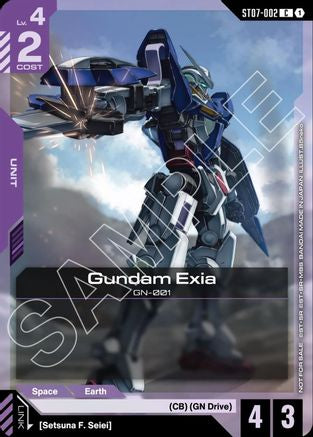 Gundam Exia (ST07 Release Event) - ST07-002 - C
