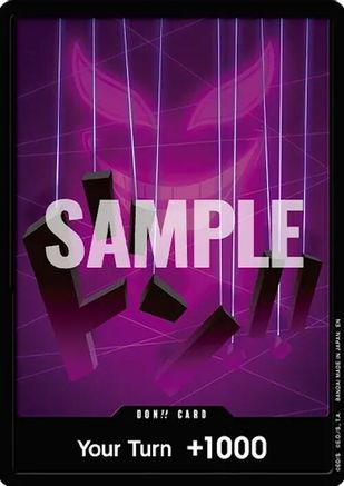 DON!! Card (Donquixote Doflamingo) (Double Pack Set Vol. 9) - - DON!!