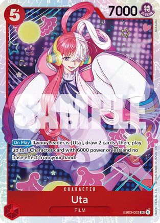 Uta (003) - EB03-003 - Super Rare