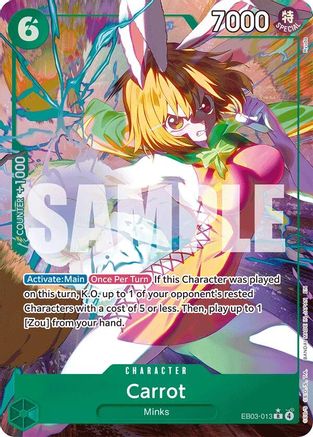 Carrot (Alternate Art) - EB03-013 - Rare