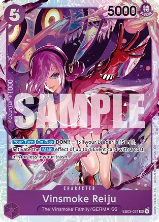 Vinsmoke Reiju - EB03-031 - Super Rare