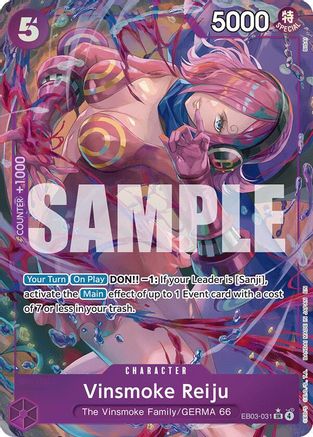 Vinsmoke (Alternate Art) - EB03-031 - Super Rare