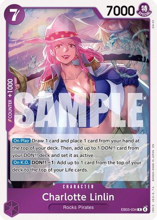 Charlotte Linlin - EB03-034 - Rare