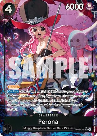 Perona (Alternate Art) - EB03-045 - Super Rare