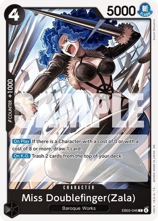 Miss Doublefinger(Zala) - EB03-046 - Common