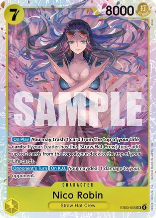 Nico Robin (055) - EB03-055 - Super Rare