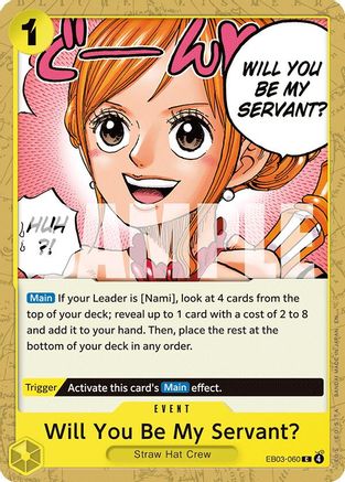 Will You Be My Servant? - EB03-060 - Common