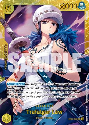 Trafalgar Law - EB03-062 - Secret Rare